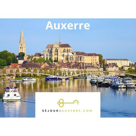 Apartament Le Repere Des Sommeliers - Sejour A Auxerre Zewnętrze zdjęcie