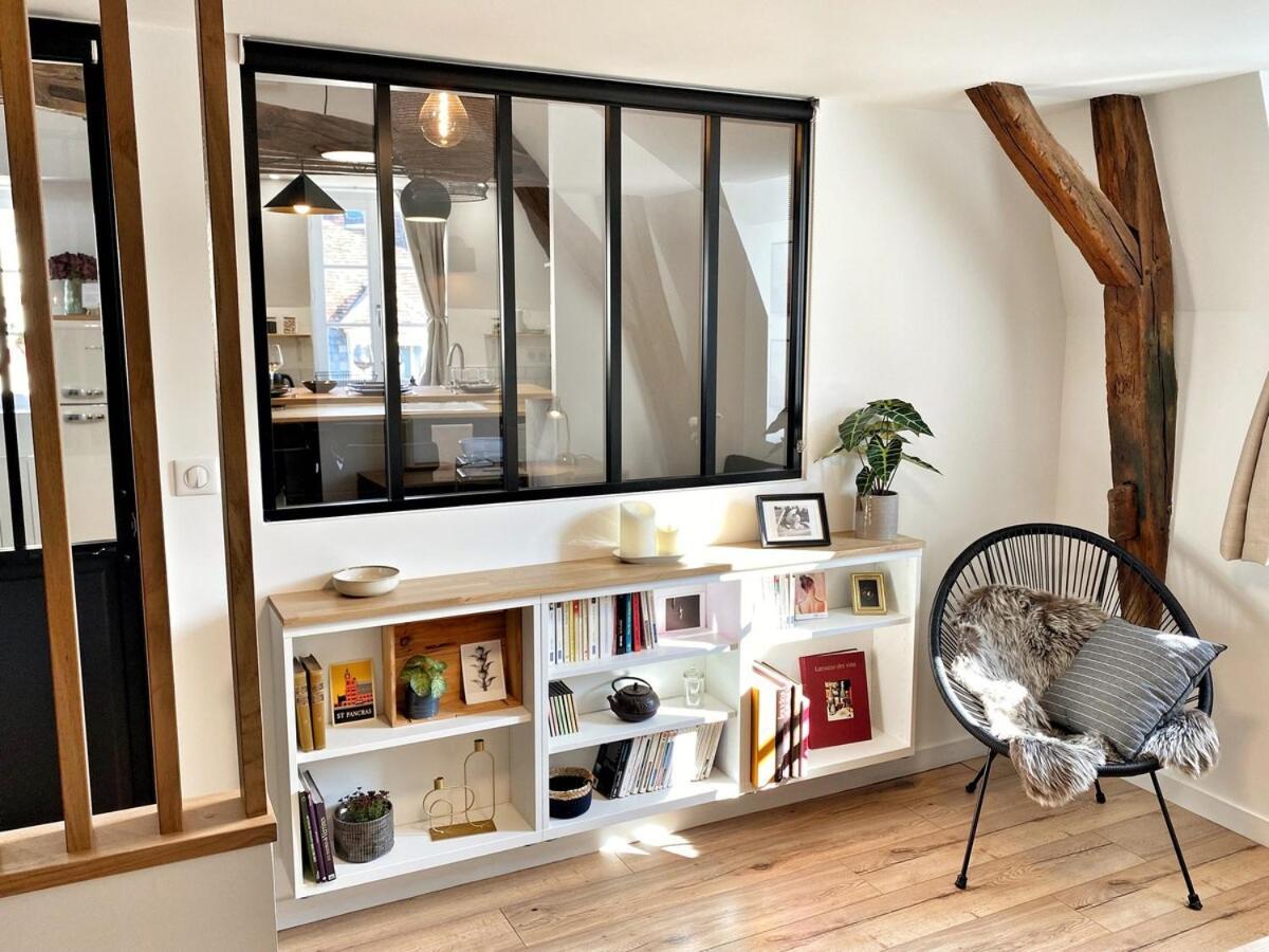 Apartament Le Repere Des Sommeliers - Sejour A Auxerre Zewnętrze zdjęcie