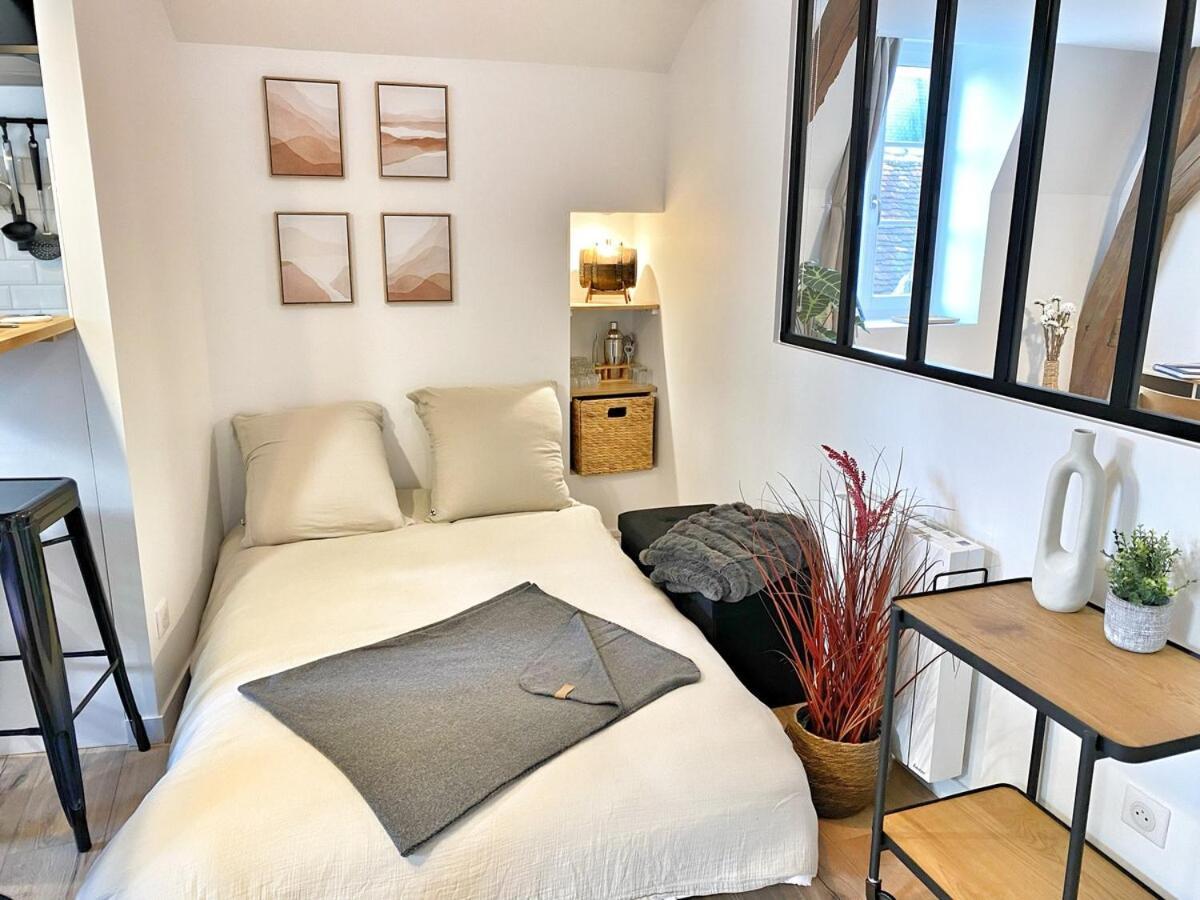 Apartament Le Repere Des Sommeliers - Sejour A Auxerre Zewnętrze zdjęcie