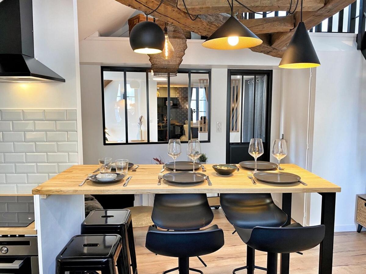 Apartament Le Repere Des Sommeliers - Sejour A Auxerre Zewnętrze zdjęcie