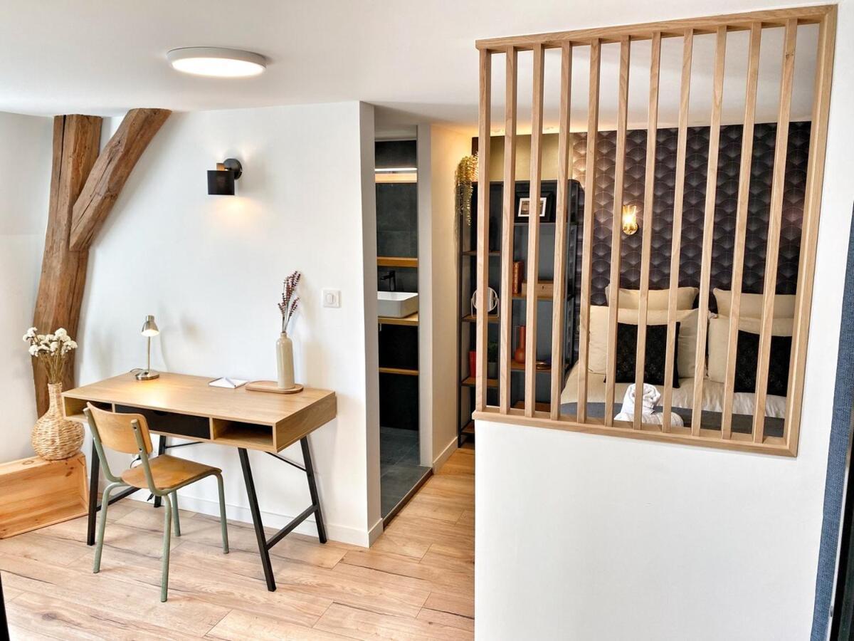 Apartament Le Repere Des Sommeliers - Sejour A Auxerre Zewnętrze zdjęcie